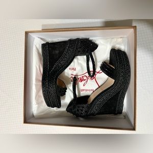 Christian Louboutin “Mad Monica” Wedges